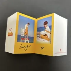 BTS 公式ランダムメッセージカード Butter ジミン、JIMIN