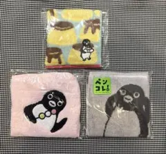 Suicaのペンギン ハンカチ ハンドタオル 団子 プリン なかよし