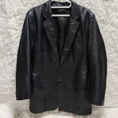 レザーテーラードジャケット