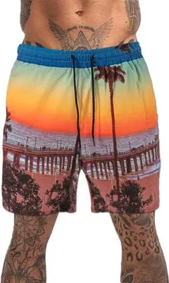 [GINGTTO] (ジンット 水着 メンズ 海水パンツ サイズM