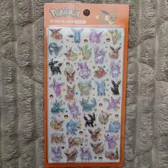 韓国限定 ポケモン 3Dクリスタルステッカー イーブイ