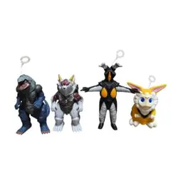 ウルトラ怪獣 ソフビ ゴルザ ガーディー バルタン星人 ハネジロー 4体セット