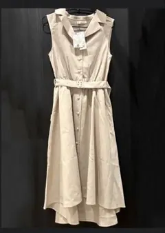 【メルカリ市期間限定】新品タグ付き！MIIA ❤︎ ベルト付チェックワンピースのサムネイル