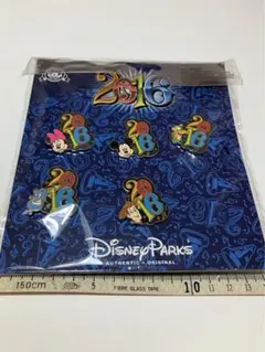 Disney Parks 2016年 キャラクターピン 5個セット