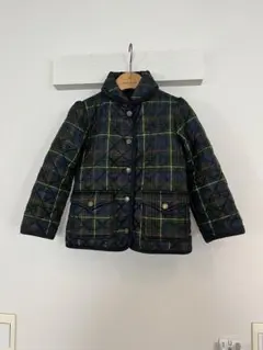 Ralph Lauren チェック柄キルティングジャケット 110