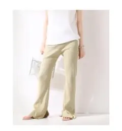 ✿Spick&Span✿ピスタチオカラーパンツ✿リブパンツのサムネイル