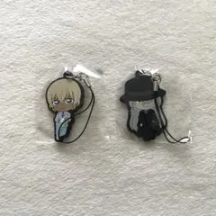 名探偵コナン　カプセルラバーストラップ  ブラウスタイルver.  安室透 ジン