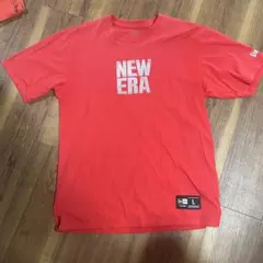 NEW ERA Tシャツ レッド Lサイズのサムネイル