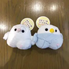 はしる小鳥マスコットぬいぐるみ　2種セット