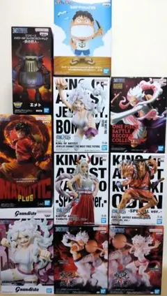 フィギュア プライズ ドラゴンボール ワンピース ナルト ヒロアカ