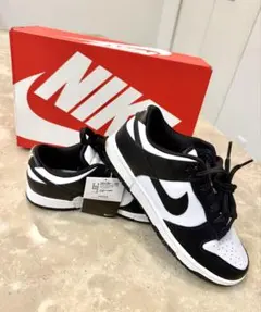 NIKE DUNK LOW RETRO Panda ブラック/ホワイト 8