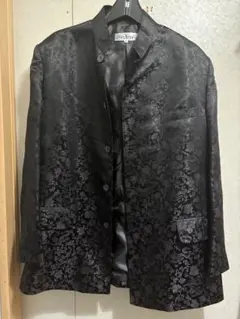 中国風　チャイナ　ジャケット　総柄　ブルゾン