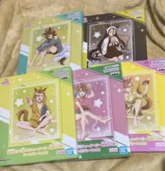 劇場版 ウマ娘 プリティーダービー 新時代の扉 アートプレート 5点セット