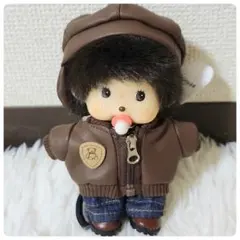ベビチッチ　男の子　キャラクター　ぬいぐるみ　キーホルダー　ジャケット　デニム