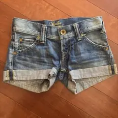 Rodeo Crowns デニムショートパンツ　ロデオクラウンズ