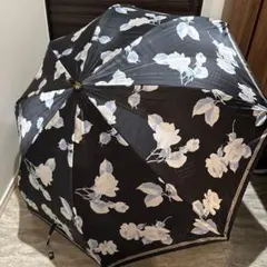 ランバンコレクション 花柄 傘 ネイビーのサムネイル