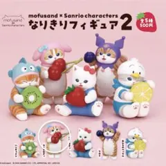 mofusand x Sanrio なりきりフィギュア2マイメロ 目印チャーム