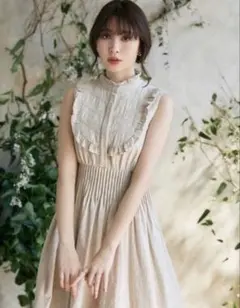 Herlipto Paisley Cotton Lace Long Dress - メルカリ