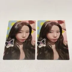 LE SSERAFIM different トレカ マイメロクロミ カズハ