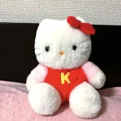 希少　1990年　サンリオ　ハローキティ　平成レトロ　ぬいぐるみ　ビンテージ★