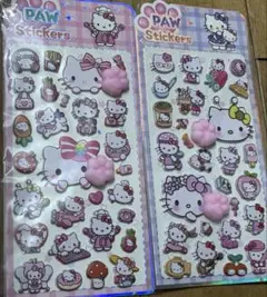 肉球ぷにぷに立体シール☆2枚セット