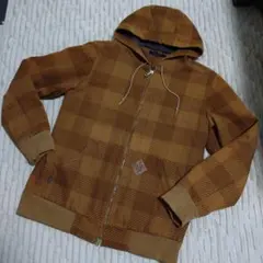 トミーヒルフィガー チェック柄 フード付きジャケット