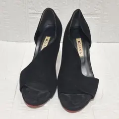 DIANA 다이애나 스웨이드 펌프스 블랙 23cm