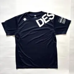 DESCENTE 吸汗速乾Tシャツ Mネイビーのサムネイル