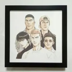 SLAM DUNK スラムダンク イラスト 額付き No.112