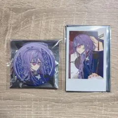 星導ショウ にじさんじ Dytica 2周年 缶バッジ チェキ セット