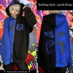 冬用two-tone ZIP PARKA【Double WING】