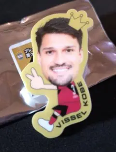 ヴィッセル神戸　3マテウストゥーレル選手 勝利時限定!抱っこちゃんクリップ