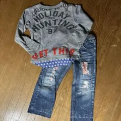 JUNK STORE ジャンクストアー　ロンT パンツ セットのサムネイル