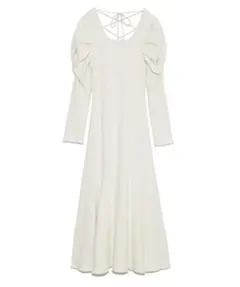 【SNIDEL】バックオープンカットワンピース