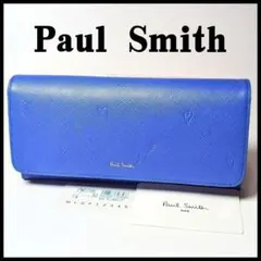 新品✨ポールスミス 財布 かぶせ 長財布 スミシーハート2 Paul Smith