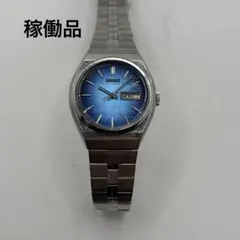 SEIKO ELNIX セイコー エルニクス ブルー文字盤 - メルカリ
