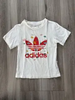 adidas フラワー柄 Tシャツ 10-12歳　アディダス