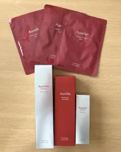 Aurelie オレリー プレミアムエイジングケア 洗顔・化粧水・美容液・パック