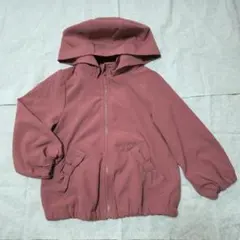 any FAM フード付きジャケット 100cm ピンクのサムネイル