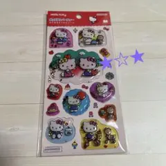 ★ ハローキティ　ポップデコパーティ　 わたあめカプセルシール