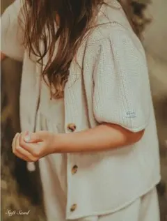 DONSJE♡Ziffiカーディガン♡ピンククレイ♡4/5Y