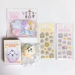 ちいかわ ベビー　ミニソフビフィギュア（シーサー）＋シール3種
