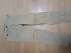 ベージュ カジュアルパンツ ポケット付き