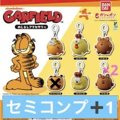 GARFIELD めじるしアクセサリー セミコンプリートセット＋1個