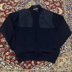 ORVIS オービス　ニット　ネイビー　ドライバーズニット　コンバット　古着