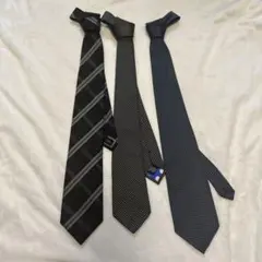 CALDIANE & Paul Smith 他、ネクタイ3本セット　青系