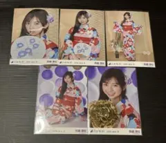 乃木坂46 生写真　2025年 浴衣　5種コンプ　長嶋凛桜