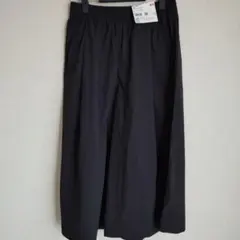UNIQLO ナイロンキュロット丈短め+ ブラック Lサイズ