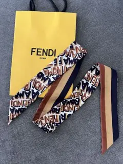 FENDI フェンディ マンマバケット柄 ラッピー スカーフ - メルカリ