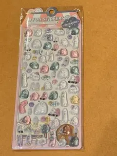 新品！正規品ボンボンドロップシール　3Dぷくぷくシール　　オバケーヌ　おばけ